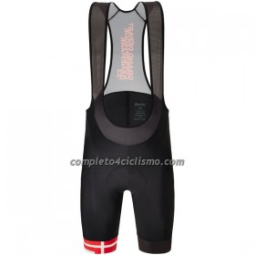 Pantaloncino con bretelle 2022 Tour de France Kopenhagen Rosso Nero